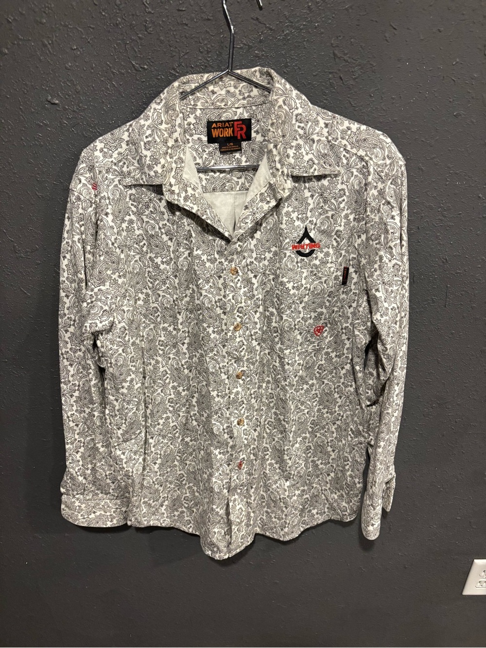 Men’s Ariat Flame-Resistant Button Down Shirt